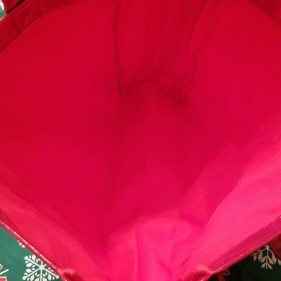 Red tote bag - Picture 4 of 8